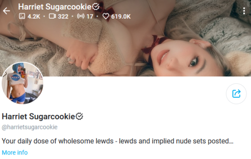 [OnlyFans] Harriet Sugarcookie @harrietsugarcookie