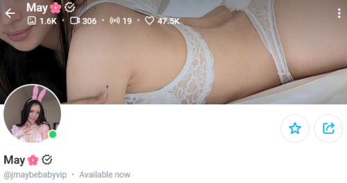 [OnlyFans] May @jmaybebabyvip
