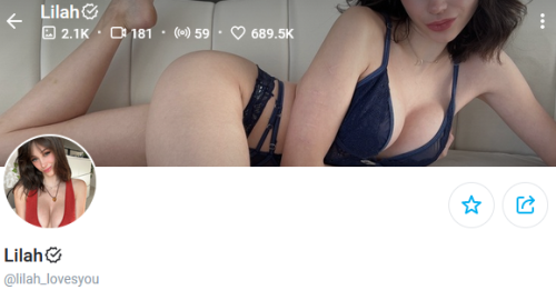 [OnlyFans] Lilah lilah lovesyou